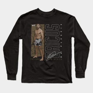 Dricus Du Plessis South Africa Pose Long Sleeve T-Shirt